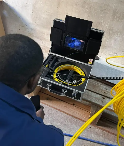 CCTV Inspection فحص أنابيب الصرف CCTV Inspection فحص أنابيب الصرف