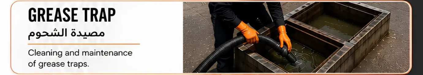 Grease Trap مصيدة الشحوم Grease Trap مصيدة الشحوم