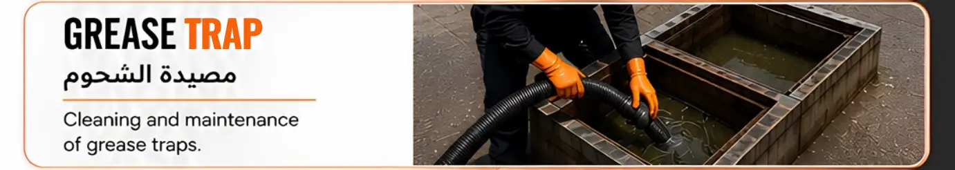 Grease Trap مصيدة الشحوم